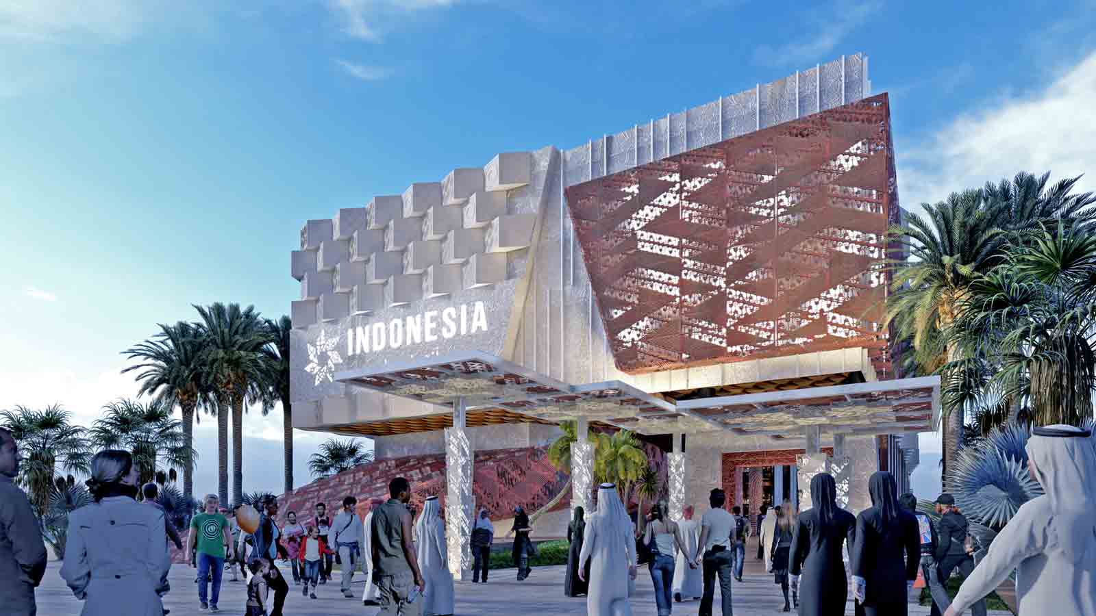 Construction on Indonesia Pavilion nears completion Construction Week