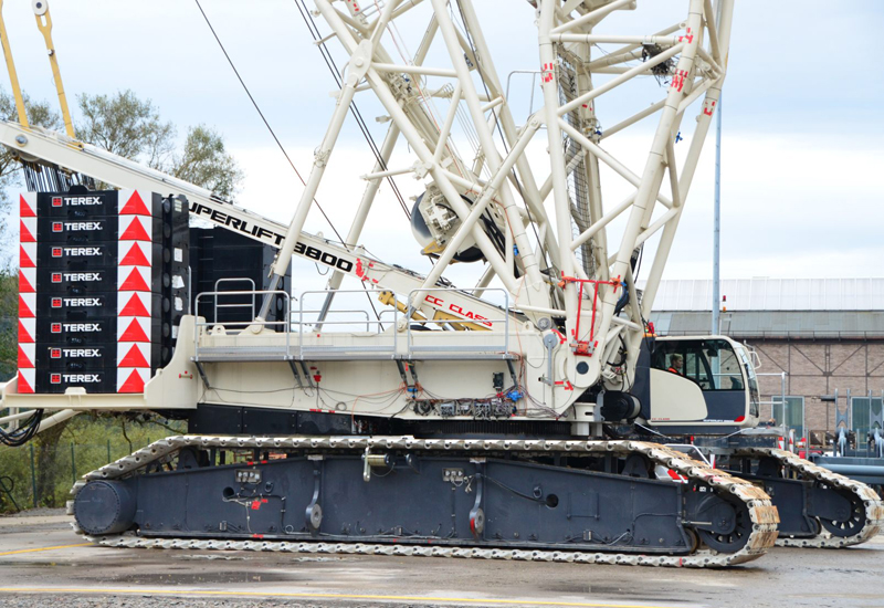 Terex launches new Superlift 650t crawler crane - Construction