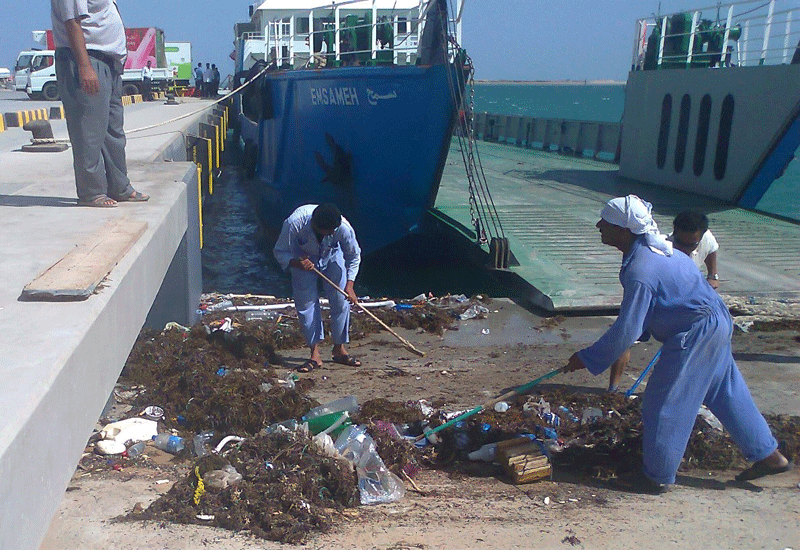 Port cleaning campaign to protect marine life - Construction Week Online