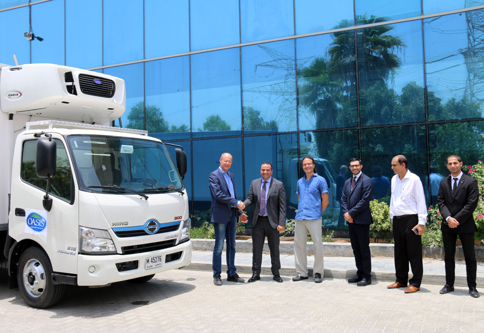 Al Futtaim Motors Hands Over First Hino 300 Series Hybrid Truck In Uae Construction Week Online