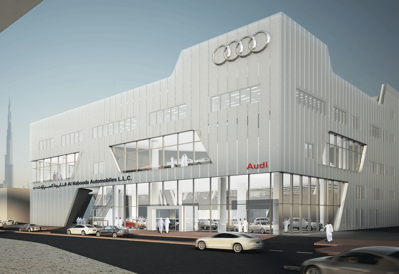 Al Nabooda reveals world's largest Audi showroom Construction Week Online