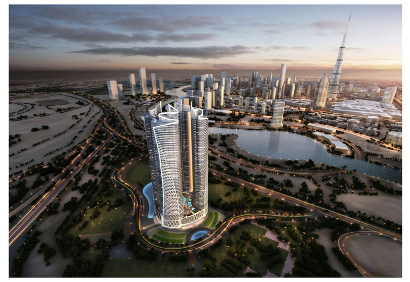 Damac building 100m residential tower in Baghdad Construction Week
