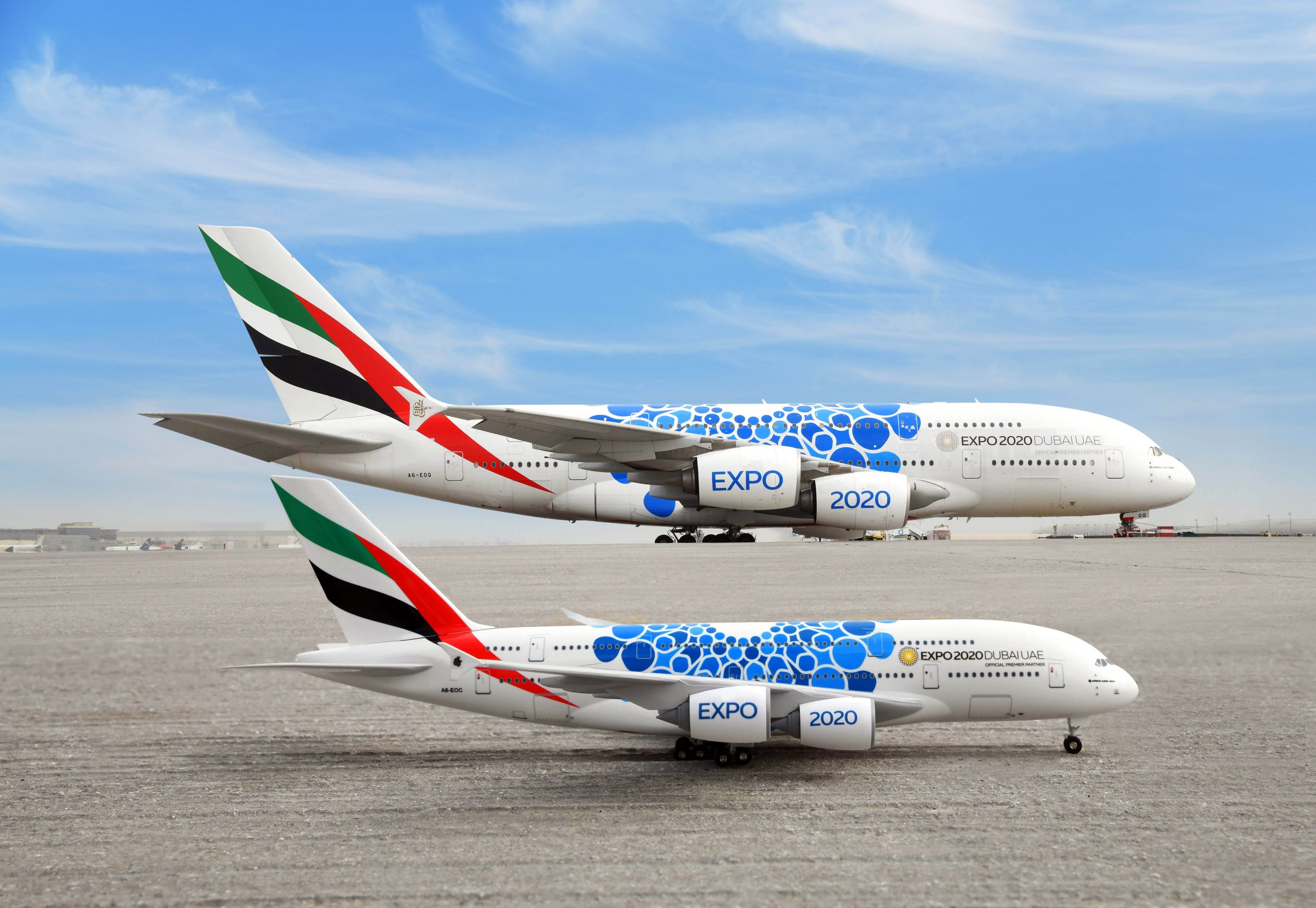 For sale: Expo 2020 Dubai-inspired Emirates A380, B777