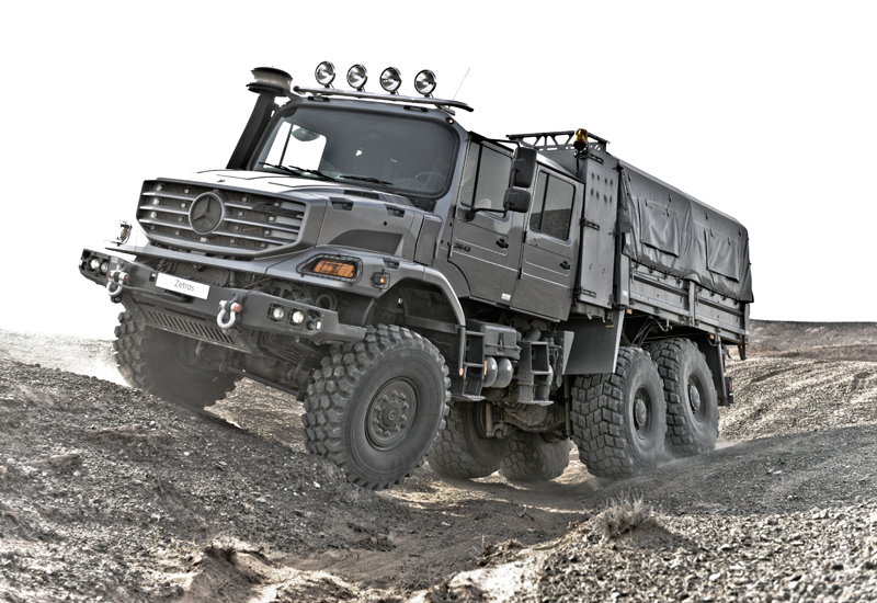 Mercedes-Benz Special Trucks Zetros range to be offered with