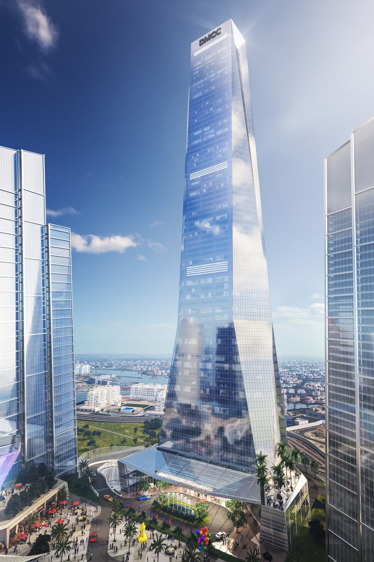 Construction on DMCC’s Uptown Tower reaches 20 completion