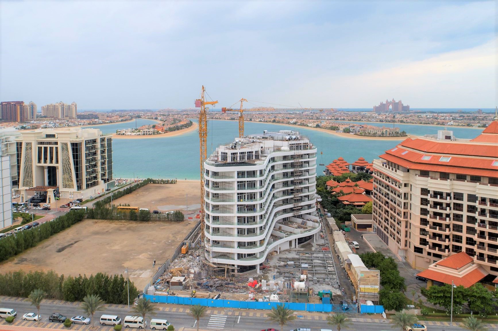 Construction on Azizi's Mina in Palm Jumeirah 85% complete - Construction  Week Online