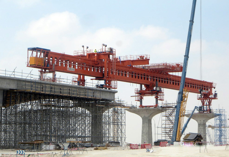 Qatar Rail's GRNEAG unveils launching girder Construction Week Online