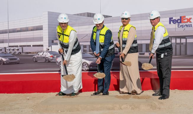 FedEx Express breaks ground at regional hub in Dubai South