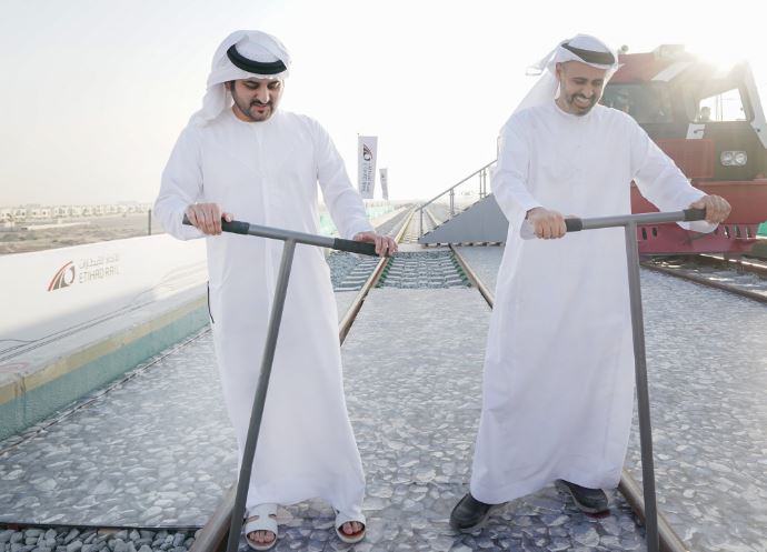 Dubai to Abu Dhabi UAE National Rail Network complete