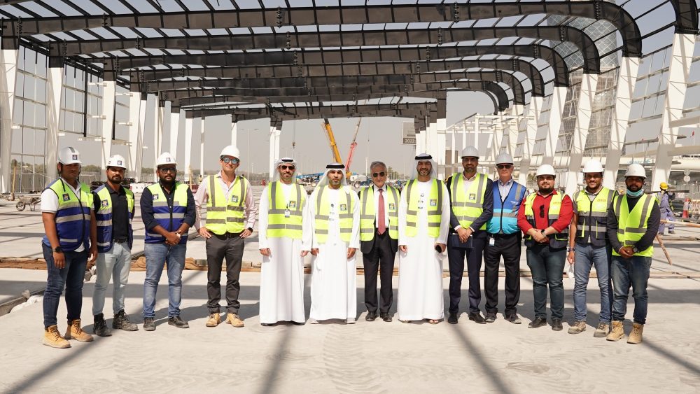 ADNEC announces construction of largest exhibition hall two weeks ahead of schedule