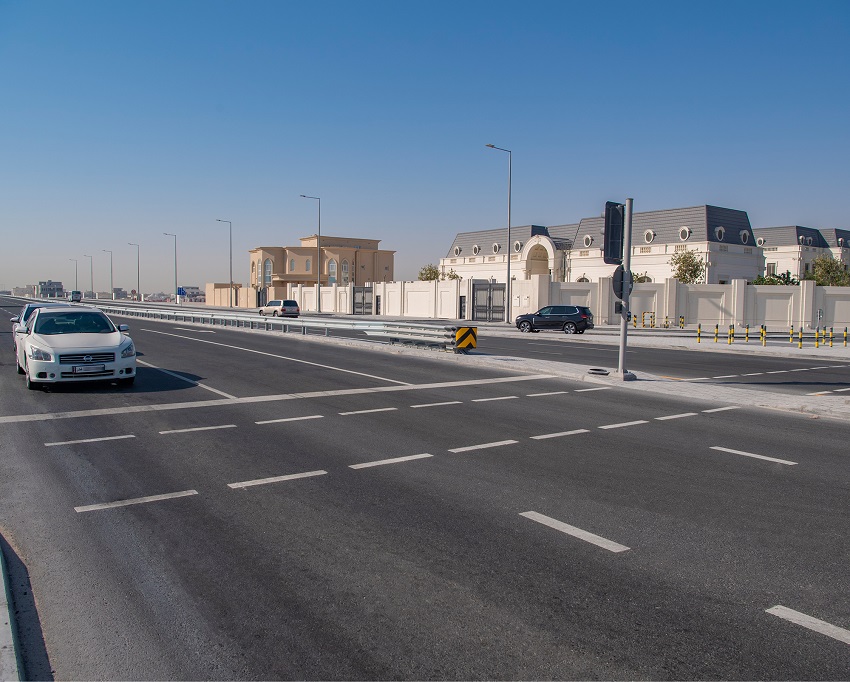 Ashghal announces construction works completion of 5.8km Wadi Al-Banat Junction, Doha