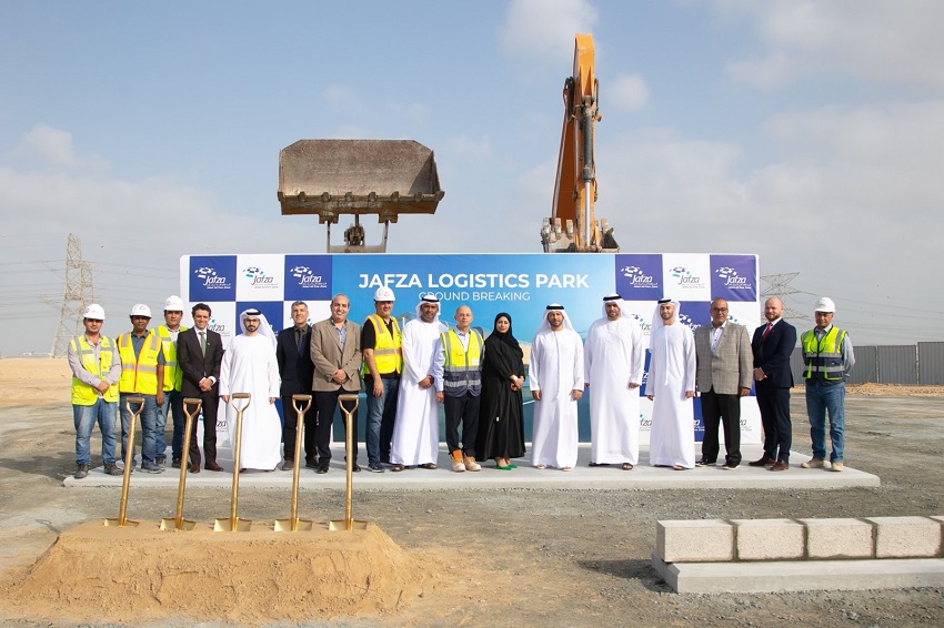 JAFZA breaks ground for new Logistics Park