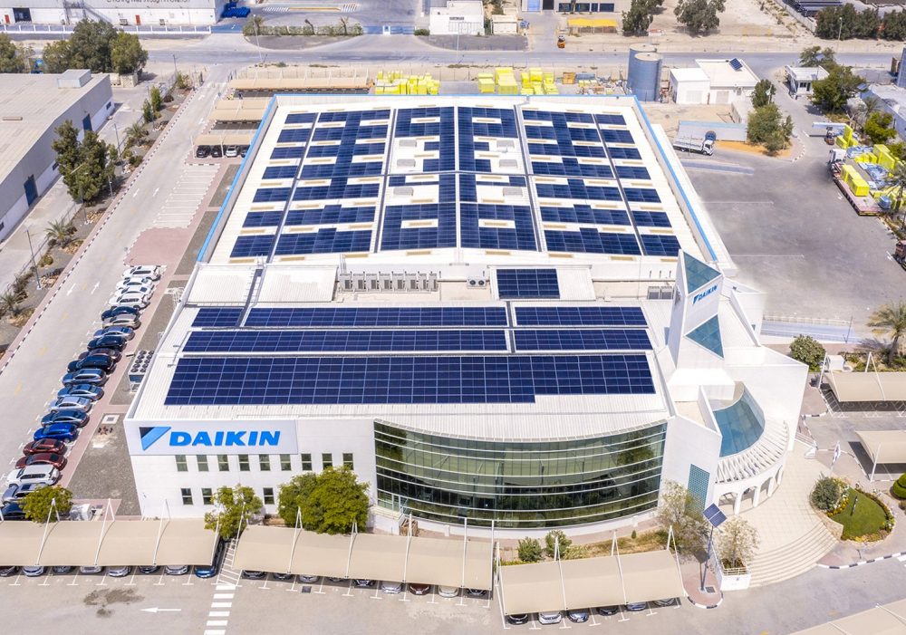 Daikin launches solar plant headquarters, targeting net-zero by 2050