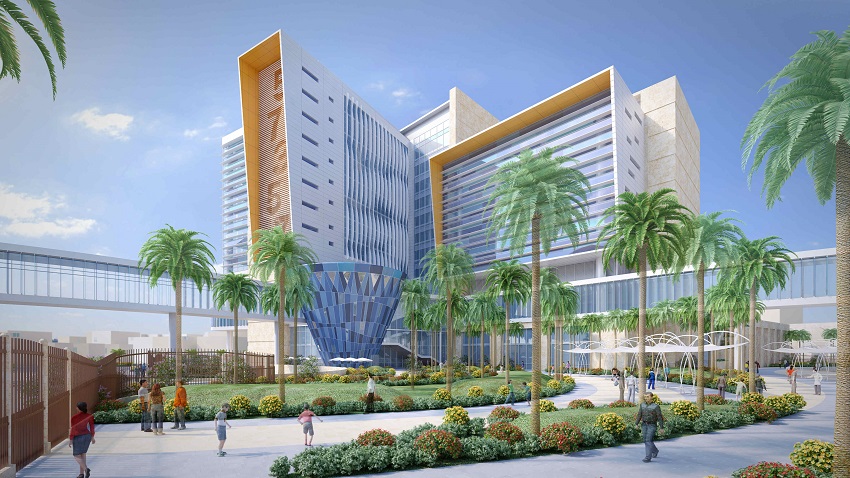 CRTKL picks “a flexible planning module” for Egypt hospital design