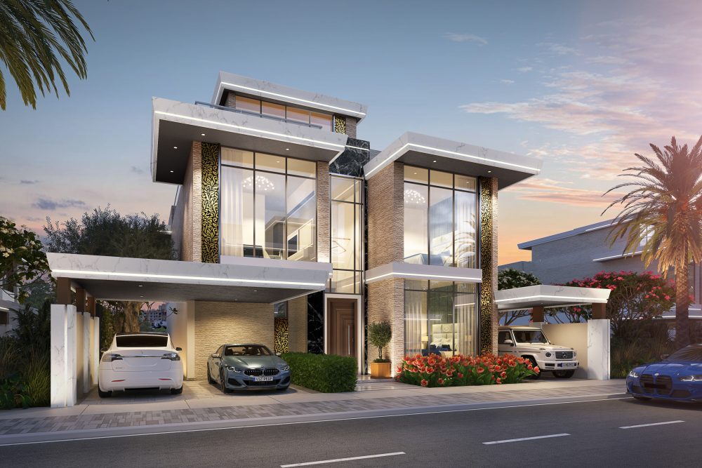 DAMAC's Mansions will enjoy stunning views of, and direct access to, Trump International Golf Course