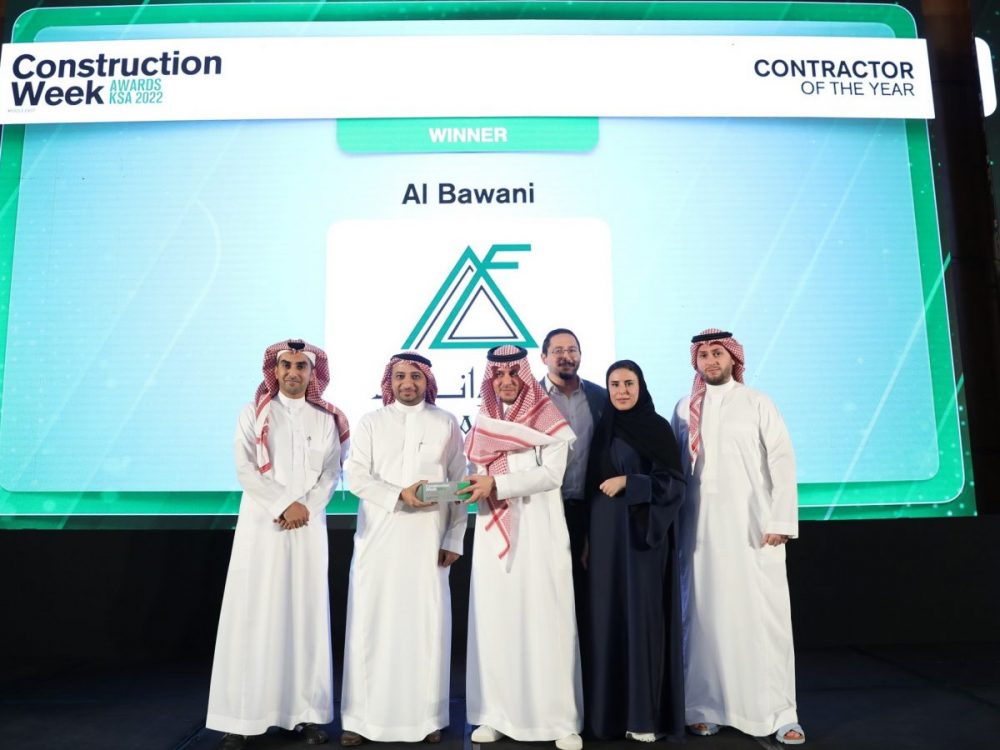 CW KSA Awards 2022: Al Bawani claims Contractor of the Year awards