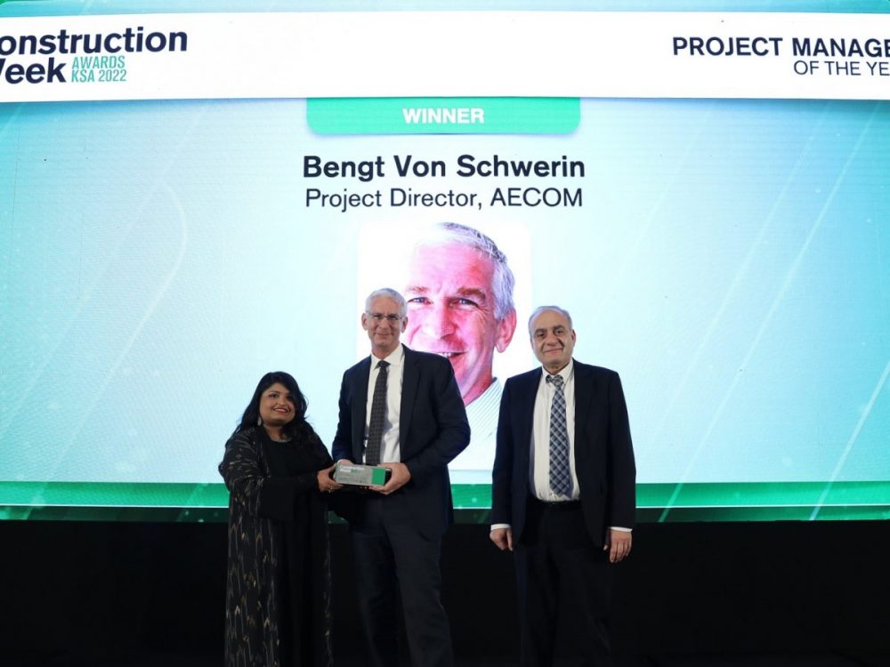 CW KSA Awards 2022: Bengt Von Schwerin wins Project Manager of the Year