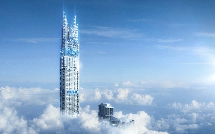 Burj Binghatti, the tallest residential tower in Dubai breaks ground