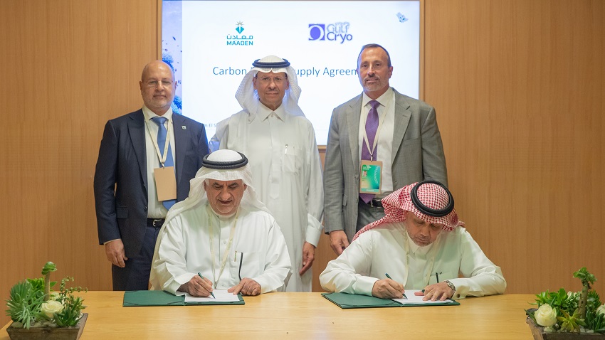 Ma’aden and Gulf Cryo inks 20-year deal for decarbonisation project in COP27