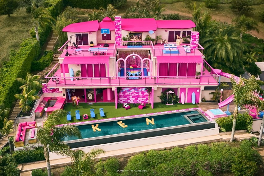 IN PICTURES All pink Barbie DreamHouse available for rent on
