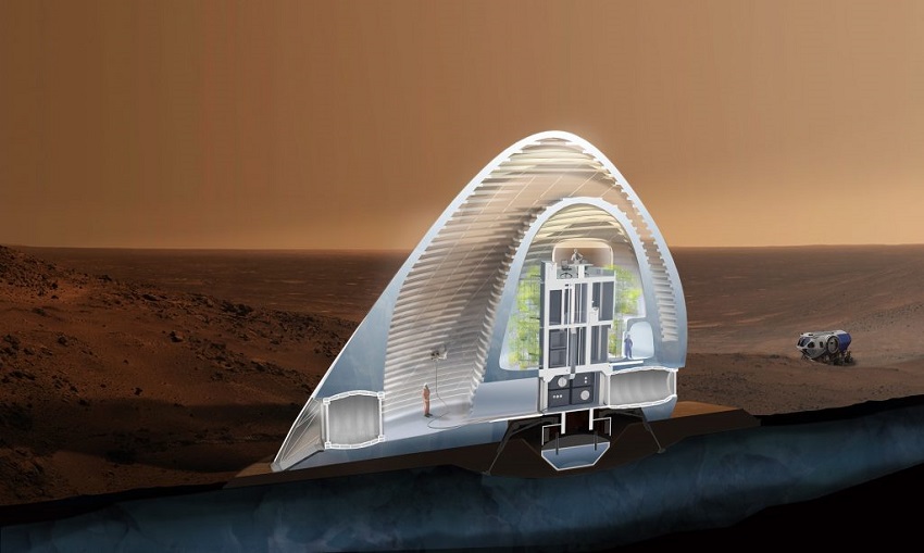 Space Architecture: These materials can be used to build on Mars 