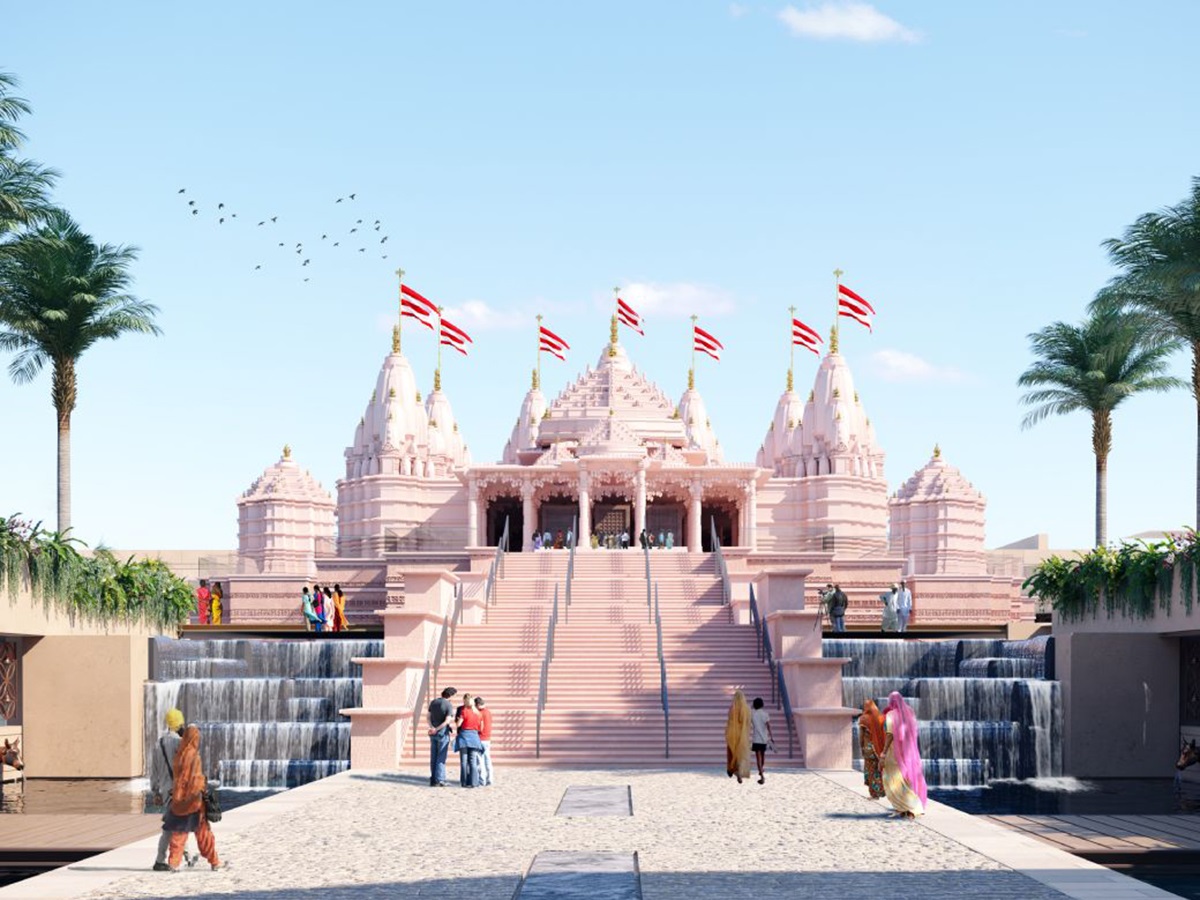 Abu Dhabi Hindu Temple Construction Update Location 46 OFF