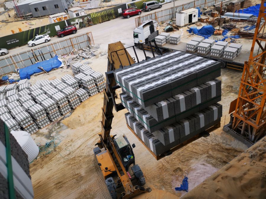 Locally Sourced Concrete Block 8 in. H Locally Sourced Concrete Block 8 in. H