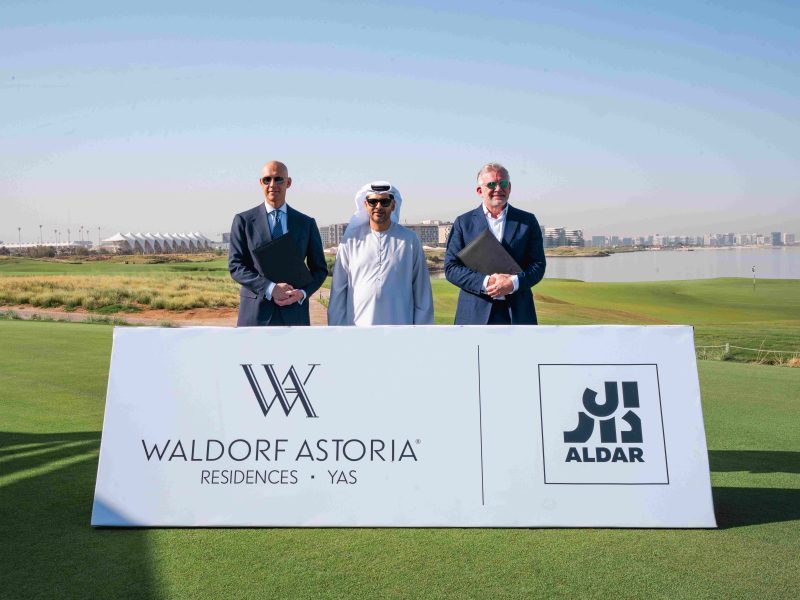 Aldar and Hilton to launch first Waldorf Astoria Residences in Yas Island, Abu Dhabi