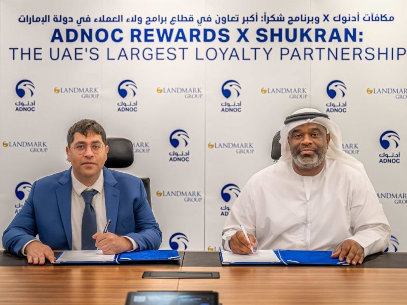 ADNOC Distribution, Landmark Group launch region’s largest loyalty partnership