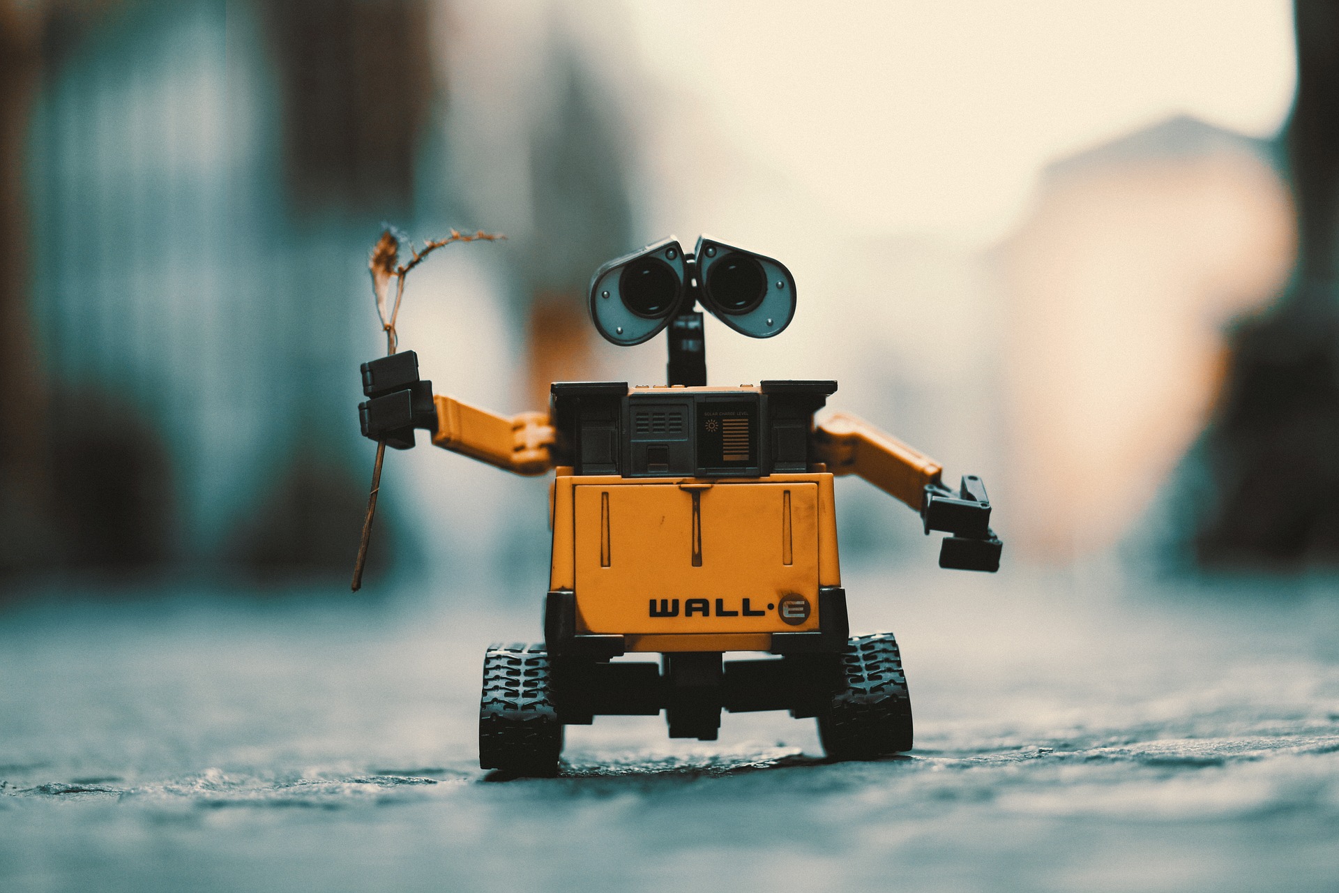 tiny robot toy