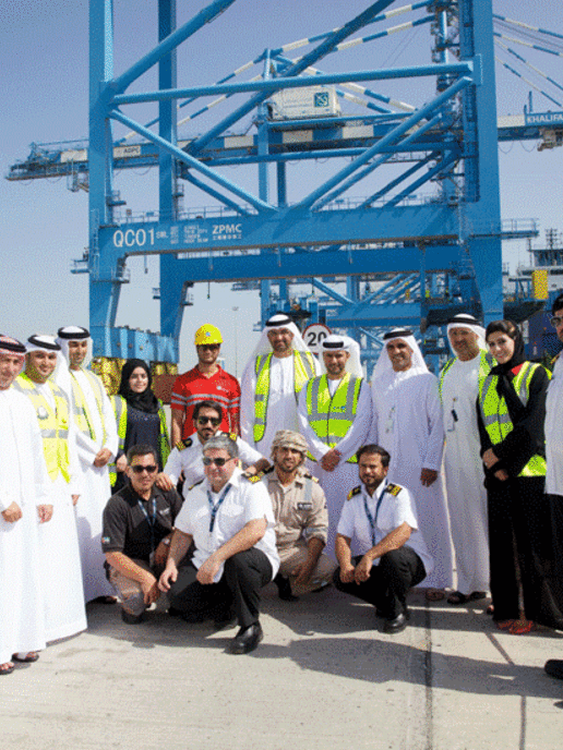Abu Dhabi Ports celebrates first all-Emirati crew - Products And ...