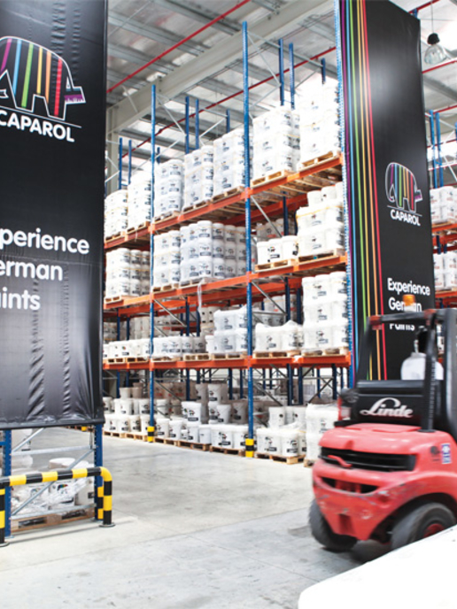 Site Visit Caparol Paints Factory Dubai Business Projects And Tenders Construction Week Online