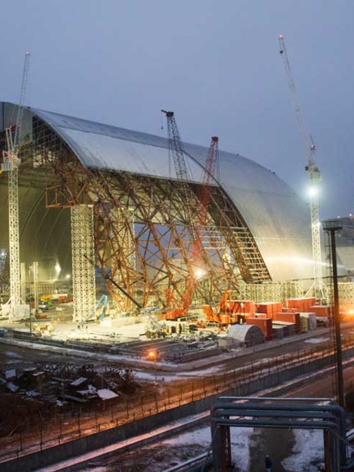 Damaged Chernobyl Reactor Covered 33 Years After Nuclear Disaster Projects And Tenders Construction Week Online