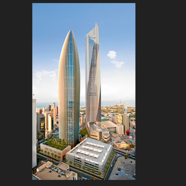 Site Visit National Bank Of Kuwait Hq Business Projects And Tenders Construction Week Online