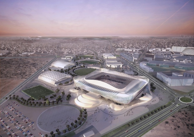 The Qatar-India JV have been appointed as the main contractors to build Al Rayyan Stadium. The Qatar-India JV have been appointed as the main contractors to build Al Rayyan Stadium.
