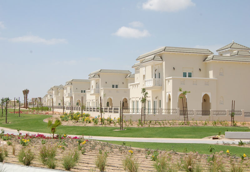 Al Furjan residential development in Dubai. Al Furjan residential development in Dubai.