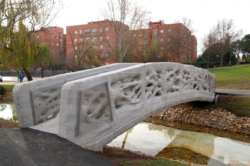First 3D-printed pedestrian bridge constructed in Castilla-La Mancha. First 3D-printed pedestrian bridge constructed in Castilla-La Mancha.