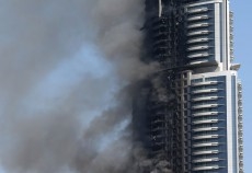 Civil Defence Chief says no fire safety issue with exterior cladding on buildings in the emirates. Civil Defence Chief says no fire safety issue with exterior cladding on buildings in the emirates.