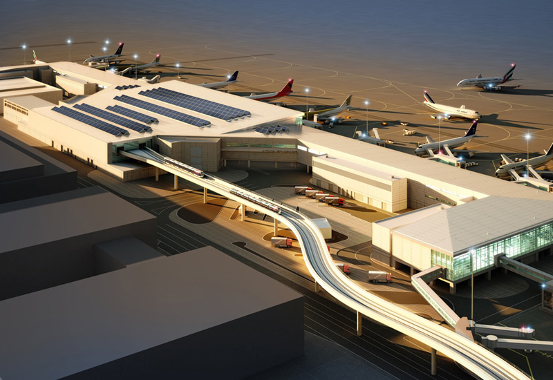 Concourse D has been constructed by ALEC. Concourse D has been constructed by ALEC.