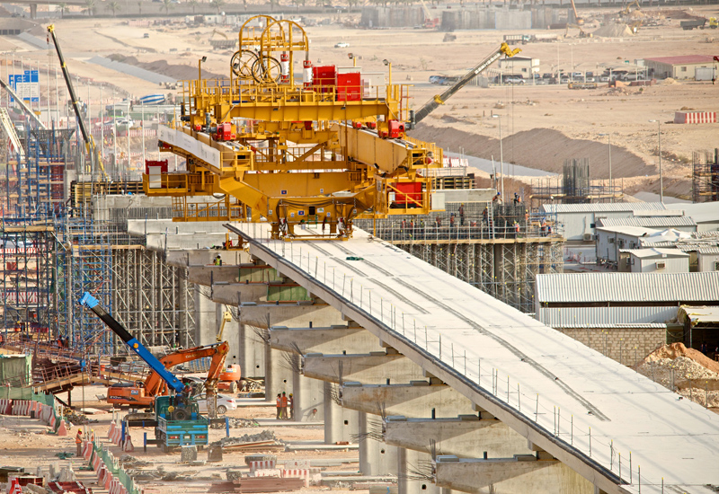 A view of an FSLM launching gantry from the rear. A view of an FSLM launching gantry from the rear.