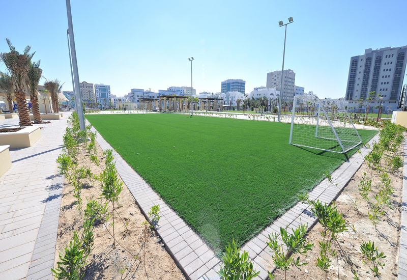 The Municipality has just completed the construction of a park in Mohammed Bin Zayed City. The Municipality has just completed the construction of a park in Mohammed Bin Zayed City.