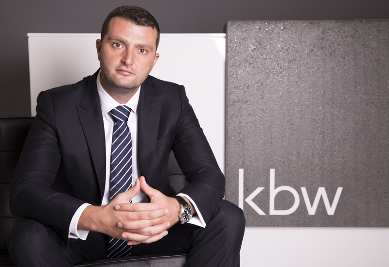 KBW Investments has appointed Aaron Chehab (above) as its chief commercial officer. KBW Investments has appointed Aaron Chehab (above) as its chief commercial officer.