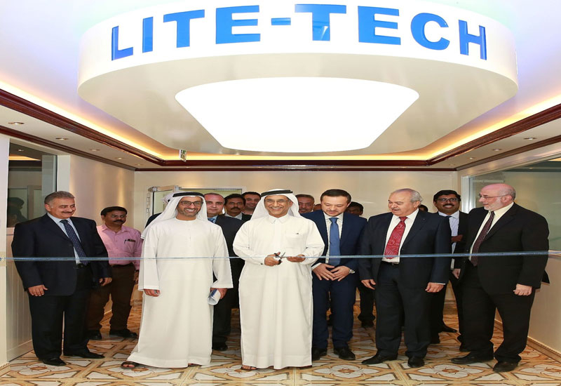 The opening of the Ras Al Khor Industrial Area facility was attended by chairman of the board of directors of Lite-Tech Industries, Abdulaziz Bin Yagub Al Serkal and board members of Masharie and Philips. The opening of the Ras Al Khor Industrial Area facility was attended by chairman of the board of directors of Lite-Tech Industries, Abdulaziz Bin Yagub Al Serkal and board members of Masharie and Philips.