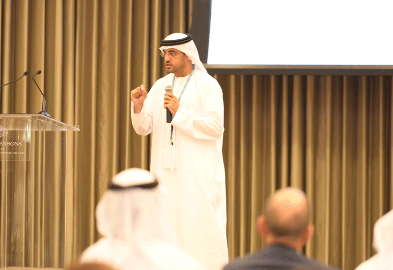 Falah Al Ahbabi, director general of UPC at the seminar. Falah Al Ahbabi, director general of UPC at the seminar.