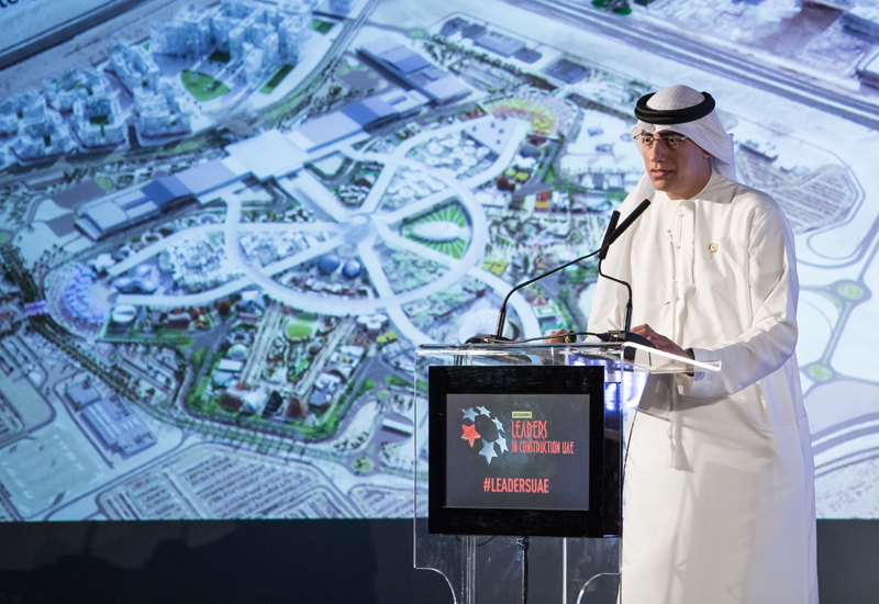 Expo 2020 Dubai’s Ahmed Al Khatib (above) delivered the keynote address at <i>Construction Week</i>’s Leaders UAE 2017 summit. Expo 2020 Dubai’s Ahmed Al Khatib (above) delivered the keynote address at <i>Construction Week</i>’s Leaders UAE 2017 summit.