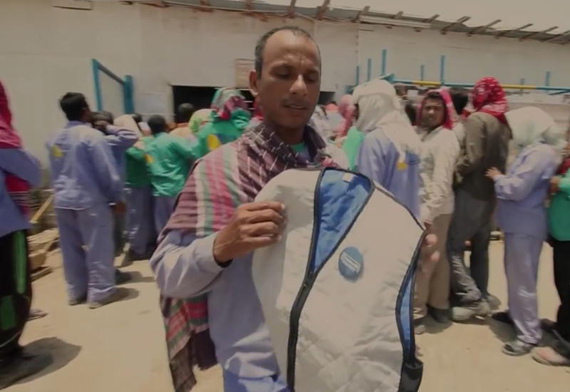 The A/C vests distributed by Emirates NBD during Ramadan reduce wearers’ body temperatures by 5°C to 7°C for up to eight hours. The A/C vests distributed by Emirates NBD during Ramadan reduce wearers’ body temperatures by 5°C to 7°C for up to eight hours.