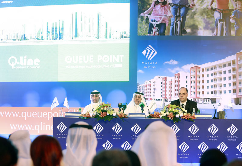 Al Mazaya's Q-Line project was launched in 2015. Al Mazaya's Q-Line project was launched in 2015.