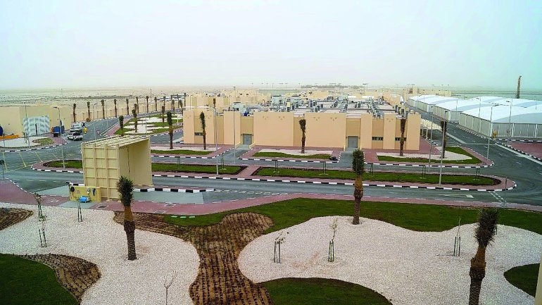 A view of the newly constructed Qatar Aquatic Fisheries and Research Centre in Al Matbakh. A view of the newly constructed Qatar Aquatic Fisheries and Research Centre in Al Matbakh.