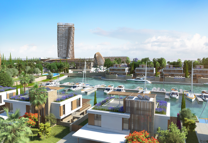An artist’s rendering of Ayia Napa Marina. An artist’s rendering of Ayia Napa Marina.