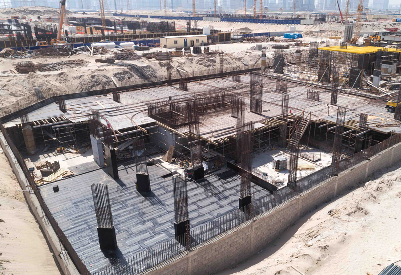 Phase 2 of Azizi Riviera is under construction in Dubai. Phase 2 of Azizi Riviera is under construction in Dubai.